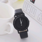 Stylish and simple starry belt watch, female frosted quartz watch student couple watch pair