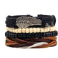 Fashion Beaded Leather Bracelets And Bracelets
