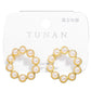 Faux Pearl Ring Gift Earrings Dangle Women Fashion Jewelry Jewellery
