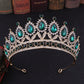 Bride Wedding Atmosphere Round Crown Tiara