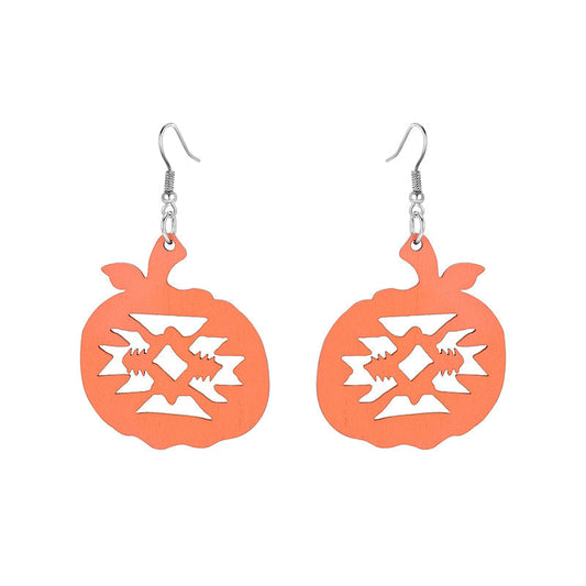 Hollow Apple Design Dangling Drop Earring Women Girls Gifts Jewelry Accessories