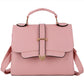 Leather Pu ladies handbag fashion buckle shoulder bag