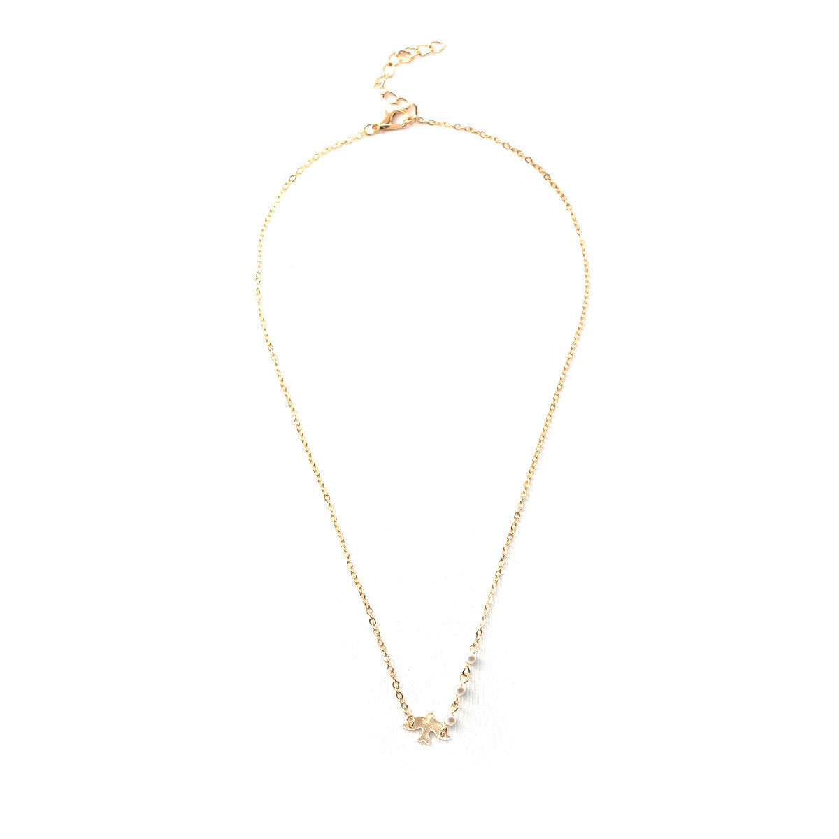 Peace Dove Pearl Necklace Pendant