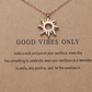 Multi-layer Moon Pendant Necklaces for Women Bohemian Wafer Elegant Necklace