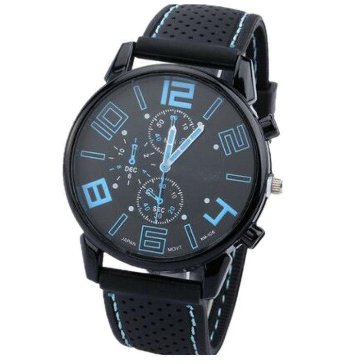 Racing concept sports car silicone watch