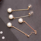 Imitation Pearl Pendant Dangle Fashion Drop Earrings Women Girls Ear Studs