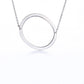 Fabulous Rose Gold Plated Stainless Steel Initial Letter Pendant Necklace