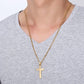 Classic Cross Men's Pendant Necklace Fashion Stainless Steel