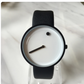 Simple creative concept personality without pointer Korean fashion movement student tide neutral male and female quartz lovers Watch