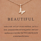 Multi-layer Moon Pendant Necklaces for Women Bohemian Wafer Elegant Necklace