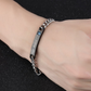 His Queen Her King Black Rose Gold Color Women's Male Chain Crystal Couple Bracelet