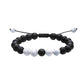 Tiger eye couple bracelets matte black agate beads bracelet