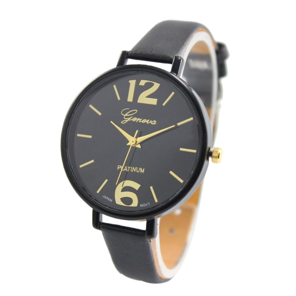 Ladies Fashion Watches Women Dress Watch Quarzt relojes mujer PU Leather Casual Watch