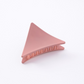 Medium wild color matte triangle hair clip Korean version of horsetail clip bangs clip hair clip