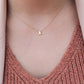 Fashion Tiny Initial Necklace Gold Silver Color Cut Letters Single Name Choker Necklace For Women Pendant