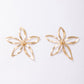 Large Gorgeous Flowers Stud Earrings for Girls Women Stud Jewelry Gift