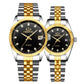 Golden couple watch men