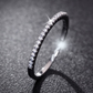 Women Rhinestone Wedding Engagement Ring Jewelry