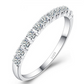 Women Rhinestone Wedding Engagement Ring Jewelry