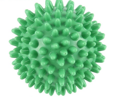 Hard thorn massage ball hand holding thorn ball touch training ball pvc acupressure massage ball yoga ball