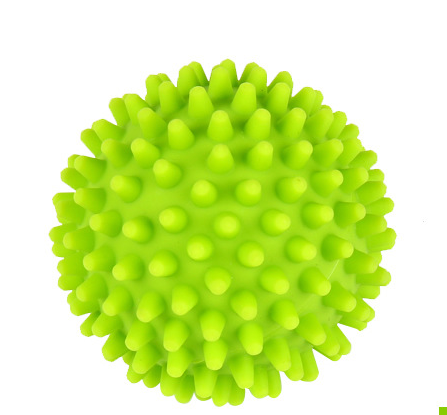 Hard thorn massage ball hand holding thorn ball touch training ball pvc acupressure massage ball yoga ball