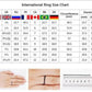 Wish hot sale zircon ring wholesale high-end foreign trade hot jewelry European and American popular luxury double-layer ring