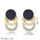 Three Rings Drop Earring Women Jewelry Mom Gift Everyday Wear Earrings