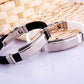 Titanium steel silicone bracelet
