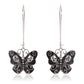Gothic Butterfly Dangling Drop Earrings Women Girls Gifts Jewelry Accessories