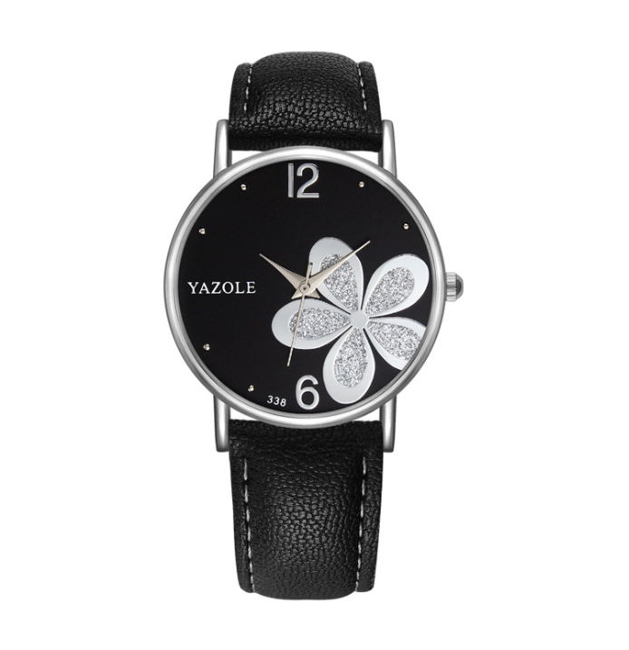 Korean fashion fashion watch commuter OL wind female watch four-leaf clover quartz watch female models