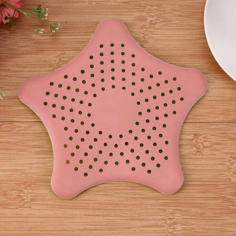 Five-pointed Star Kitchen Sink Anti-clogging Silicone Floor Drain