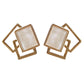 Three Rectangle Stud Earrings Women Jewelry Mom Gift Everyday Wear Earrings