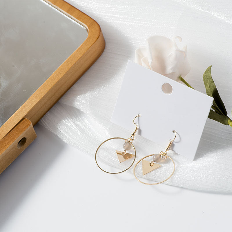 Simple Geometric Style Drop Dangle Earrings Women Jewelry Gift for Her Accessories