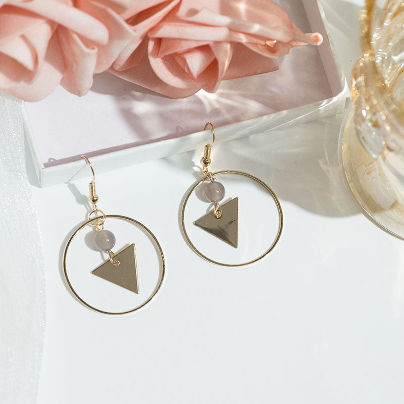 Simple Geometric Style Drop Dangle Earrings Women Jewelry Gift for Her Accessories