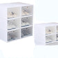 Transparent shoe box