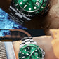 Waterproof Stainless Steel Band Men's Watch Luminous Domineering Quartz Watch
