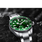 Waterproof Stainless Steel Band Men's Watch Luminous Domineering Quartz Watch