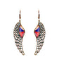Colorful Wings Dangle Earring Exquisite Fashion Drop Earrings For Women