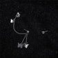 Butterfly Ear Stud Ear Cuff Earrings Dangle Women Fashion Jewelry Gift for Her