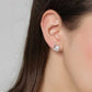 Minimalistic Pearl Stud Earrings Women Charm Stud Jewelry Birthday Holiday Gifts