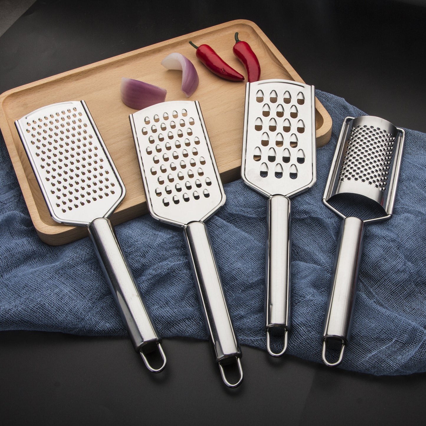 Stainless Steel Cheese Grater, Ginger Grinder, Vegetable Grater