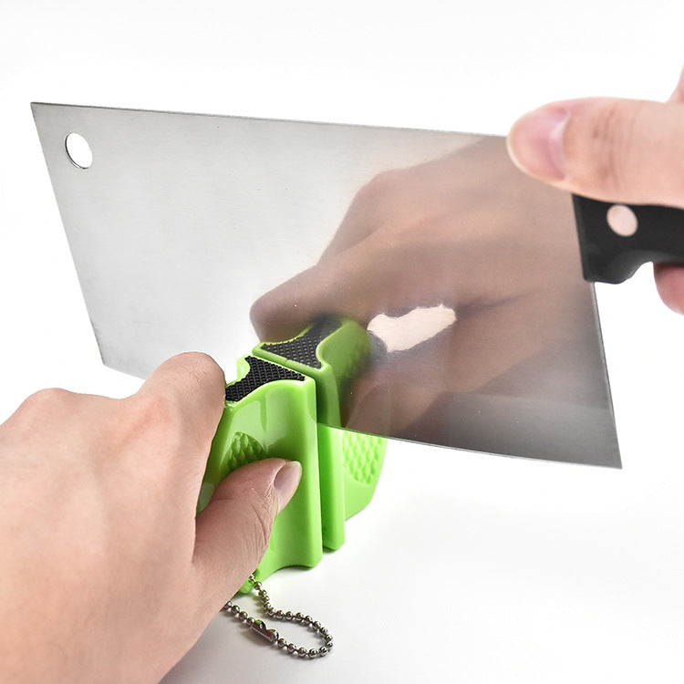 Portable Mini Double-Sided Knife Sharpener