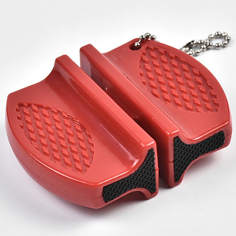 Portable Mini Double-Sided Knife Sharpener