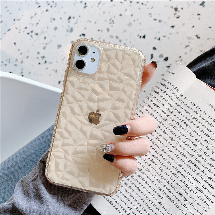 Transparent Diamond Pattern 12 Mobile Phone Case