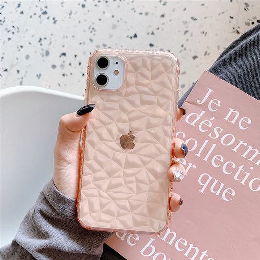 Transparent Diamond Pattern 12 Mobile Phone Case