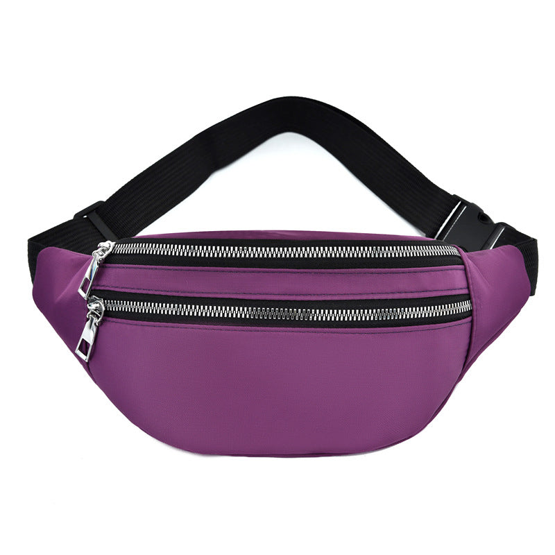 Oxford Cloth Waterproof Crossbody Sports Belt Bag