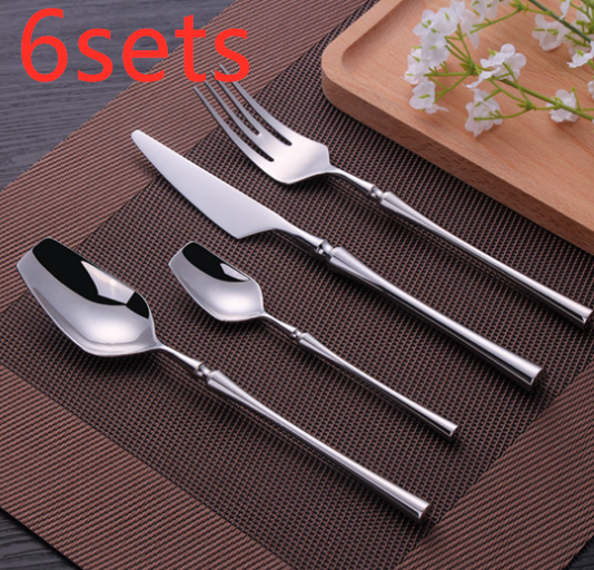 Four-piece Stainless Steel Cutlery Spoon