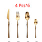 Four-piece Stainless Steel Cutlery Spoon
