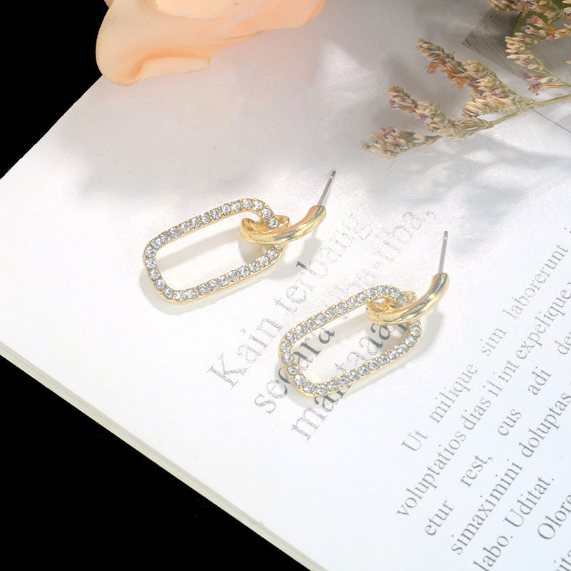 Geometric Pendant Jewelry Stud Earrings Modern Fashion Women Earrings Piercing