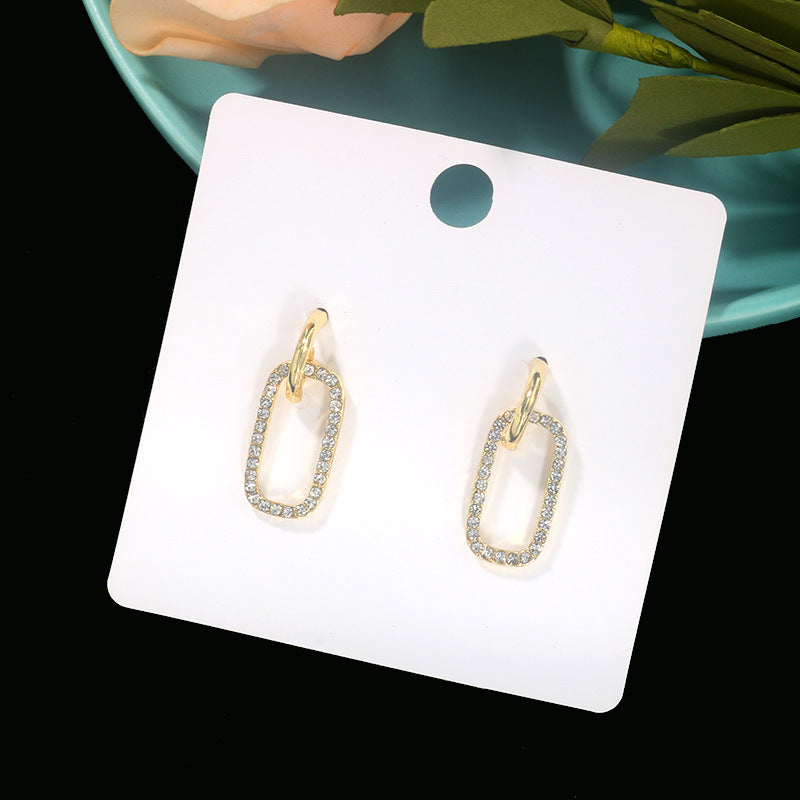 Geometric Pendant Jewelry Stud Earrings Modern Fashion Women Earrings Piercing